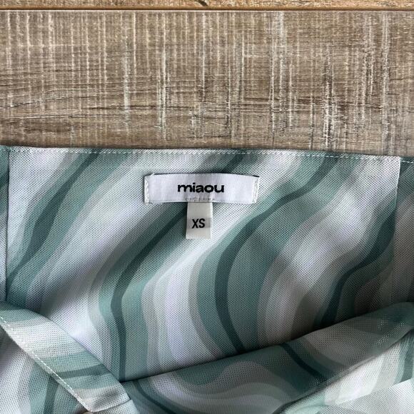 Miaou Moni Baby Tee + Skirt Set in Swerve XS - Picture 4 of 11